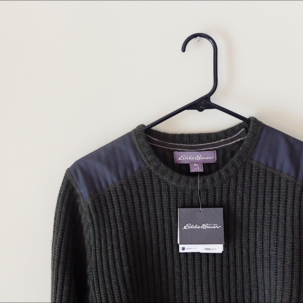 Men’s Field Utility Crew Neck Wool Sweater